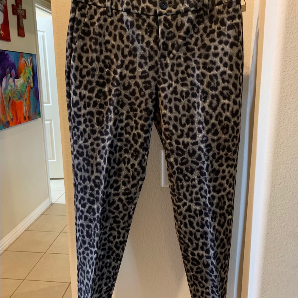 Cabi animal print Pants